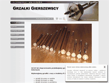 Tablet Screenshot of grzalki.com